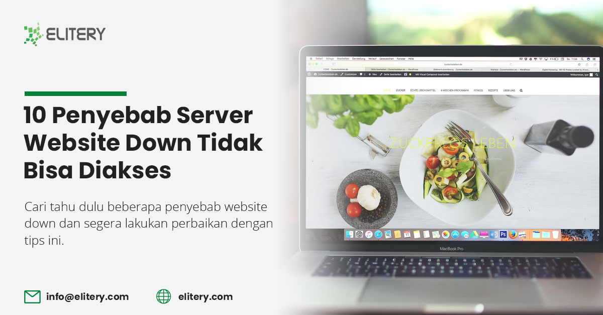 Berikut Ini 10 Penyebab Server Website Down Tidak Bisa Diakses