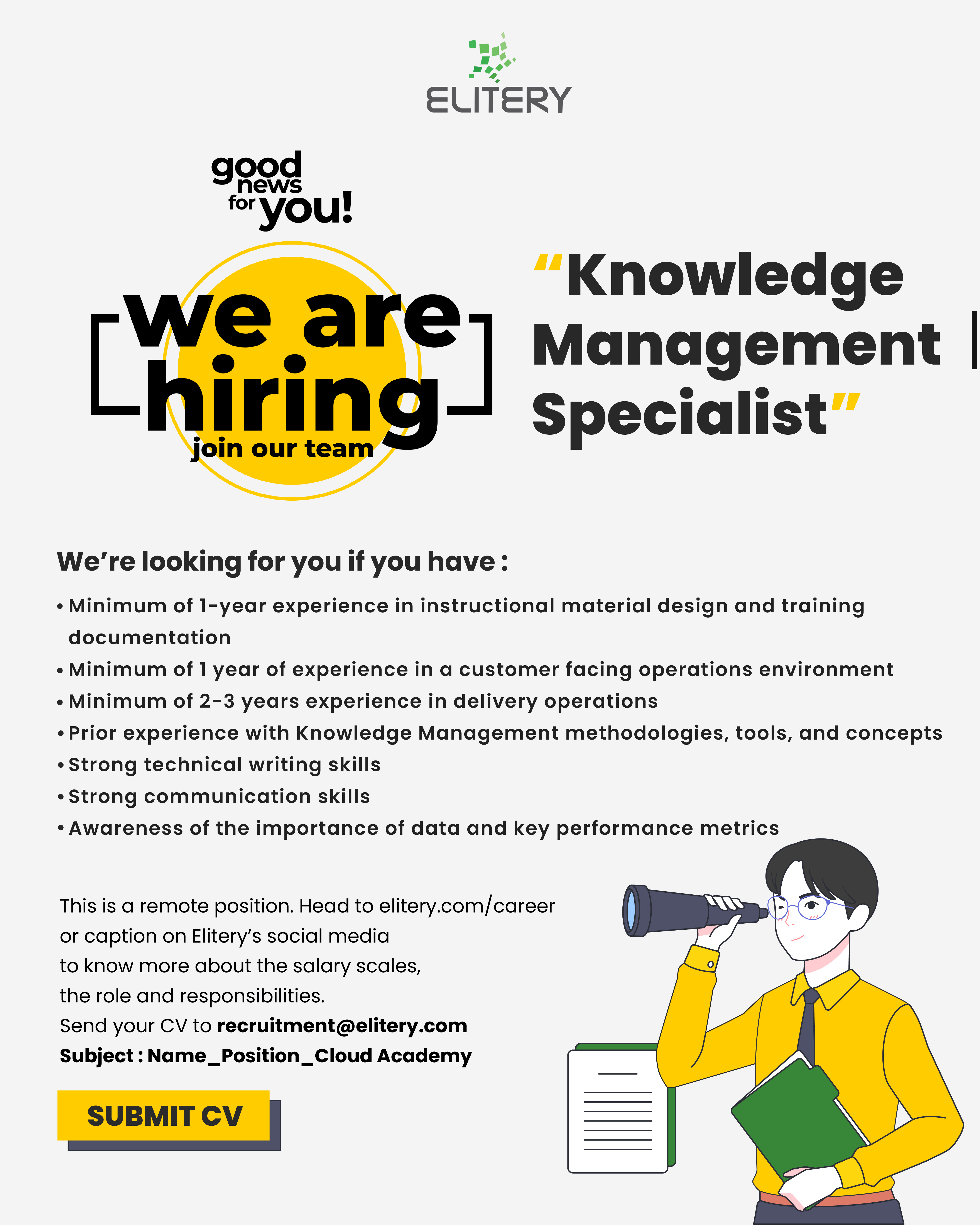 Knowledge Management Specialist