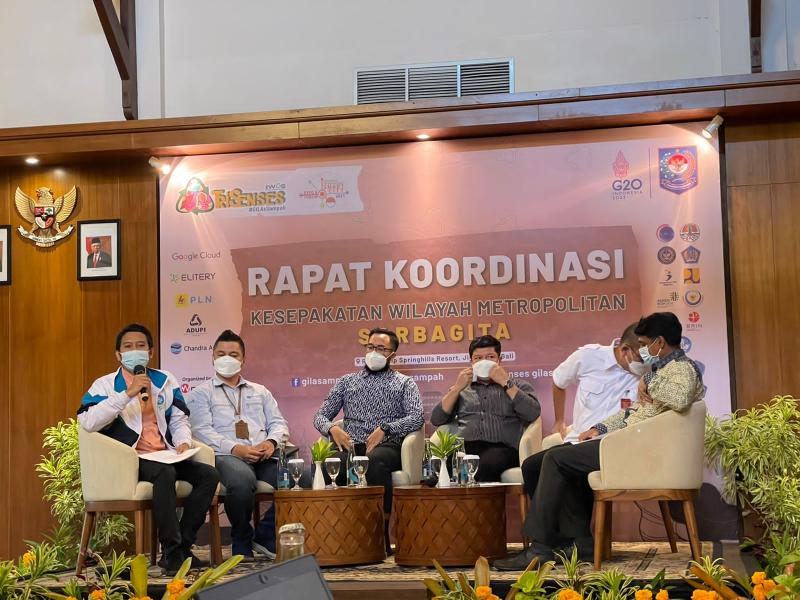 Elitery Bersama Kemendagri Serukan Gerakan Gilasampah di Event Trisenses dan IIWAS 5